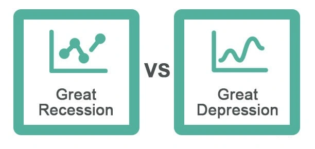 افسردگی بزرگ در مقابل رکود بزرگ