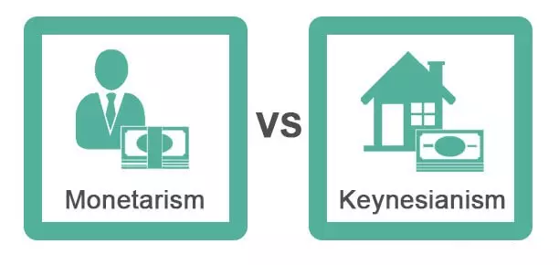 تفاوت پول گرایی و کینزیسم Monetarism vs Keynesianism