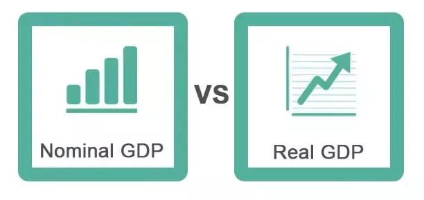 تفاوت تولید ناخالص داخلی اسمی و تولید ناخالص داخلی واقعی Nominal GDP vs Real GDP