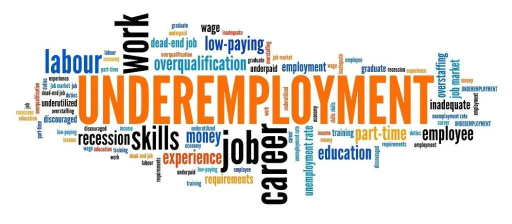 کم کاری underemployment