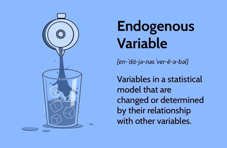 متغیر درون زا Endogenous Variable