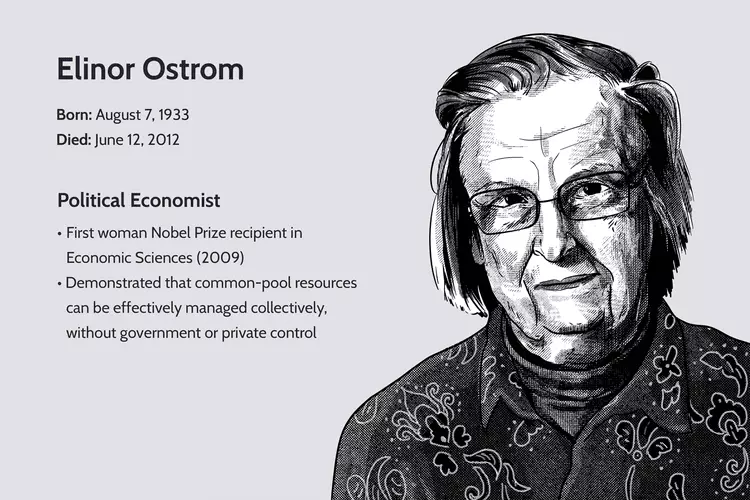الینور اوستروم Elinor Ostrom