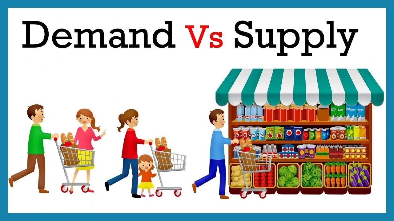 تفاوت عرضه و تقاضا Supply vs Demand