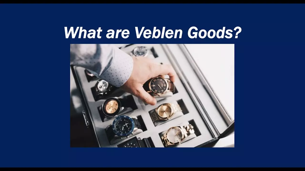 اجناس وبلن Veblen Goods