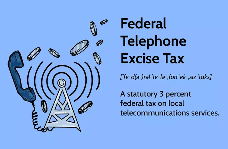 مالیات غیر مستقیم تلفن فدرال Federal Telephone Excise Tax