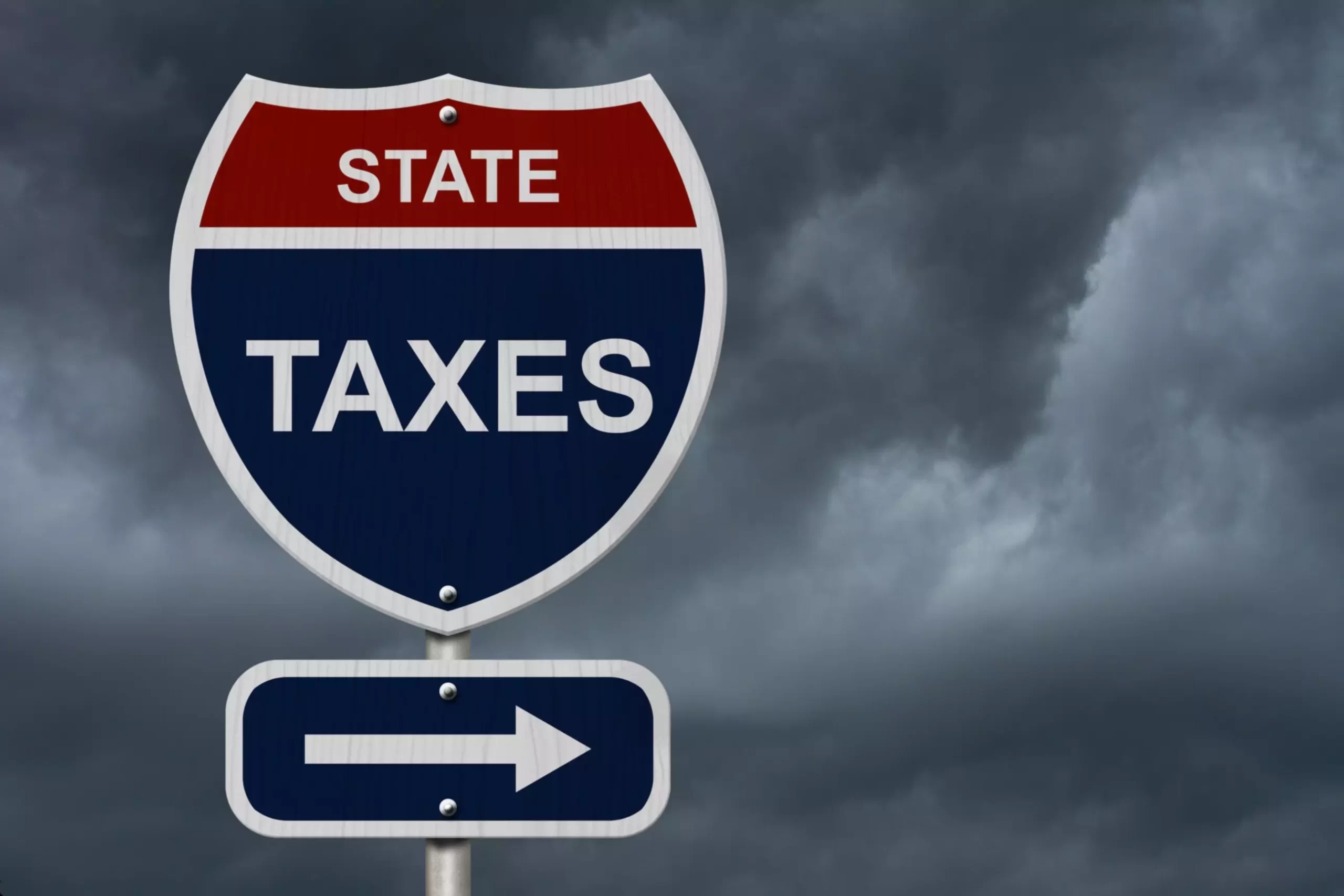 نمودار مالیات ایالتی