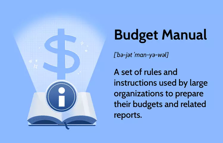 کتابچه راهنمای بودجه Budget Manual