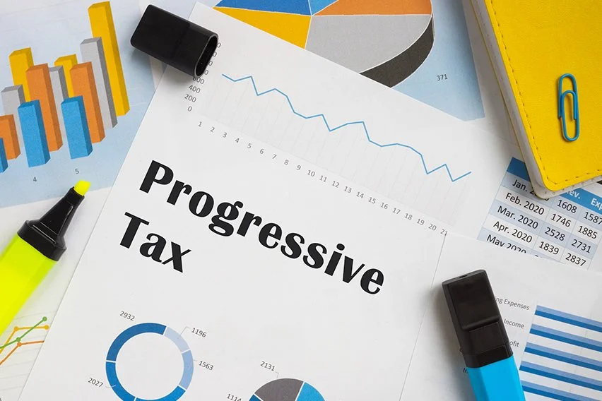 مثال های مالیاتی پیشرو  Progressive Tax Examples