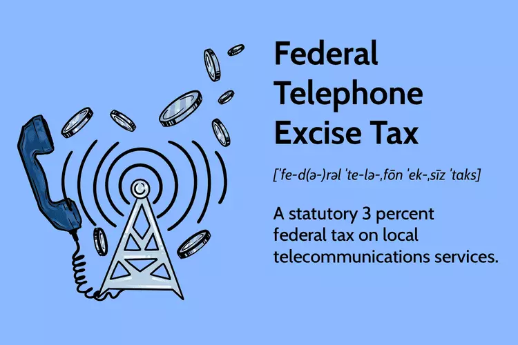 مالیات غیر مستقیم تلفن فدرال Federal Telephone Excise Tax