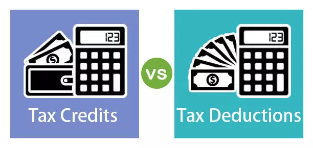 تفاوت بین اعتبارات مالیاتی و کسر مالیات Tax Credits vs Tax Deductions