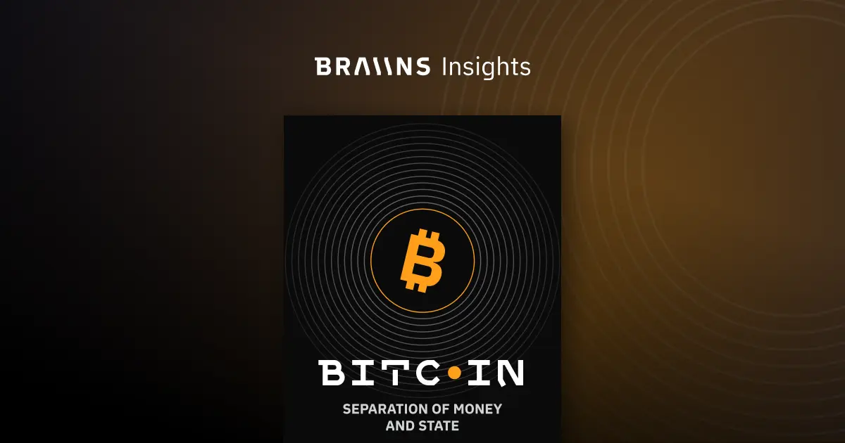 Bitcoin: Separation of Money and State
