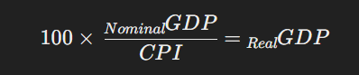 فرمول‌های تولید ناخالص داخلی (GDP)