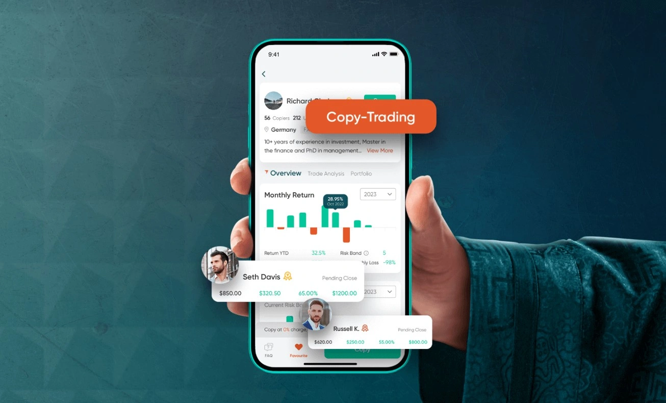 کپی تریدینگ رمزارز AMMO