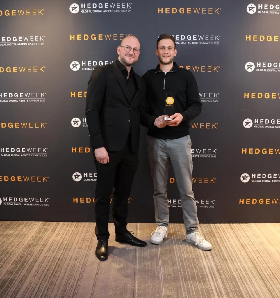 توبیت عنوان "بهترین پلتفرم مشتقات دارایی‌های دیجیتال سال" را در مراسم جوایز جهانی دارایی‌های دیجیتال Hedgeweek 2025 از آن خود کرد