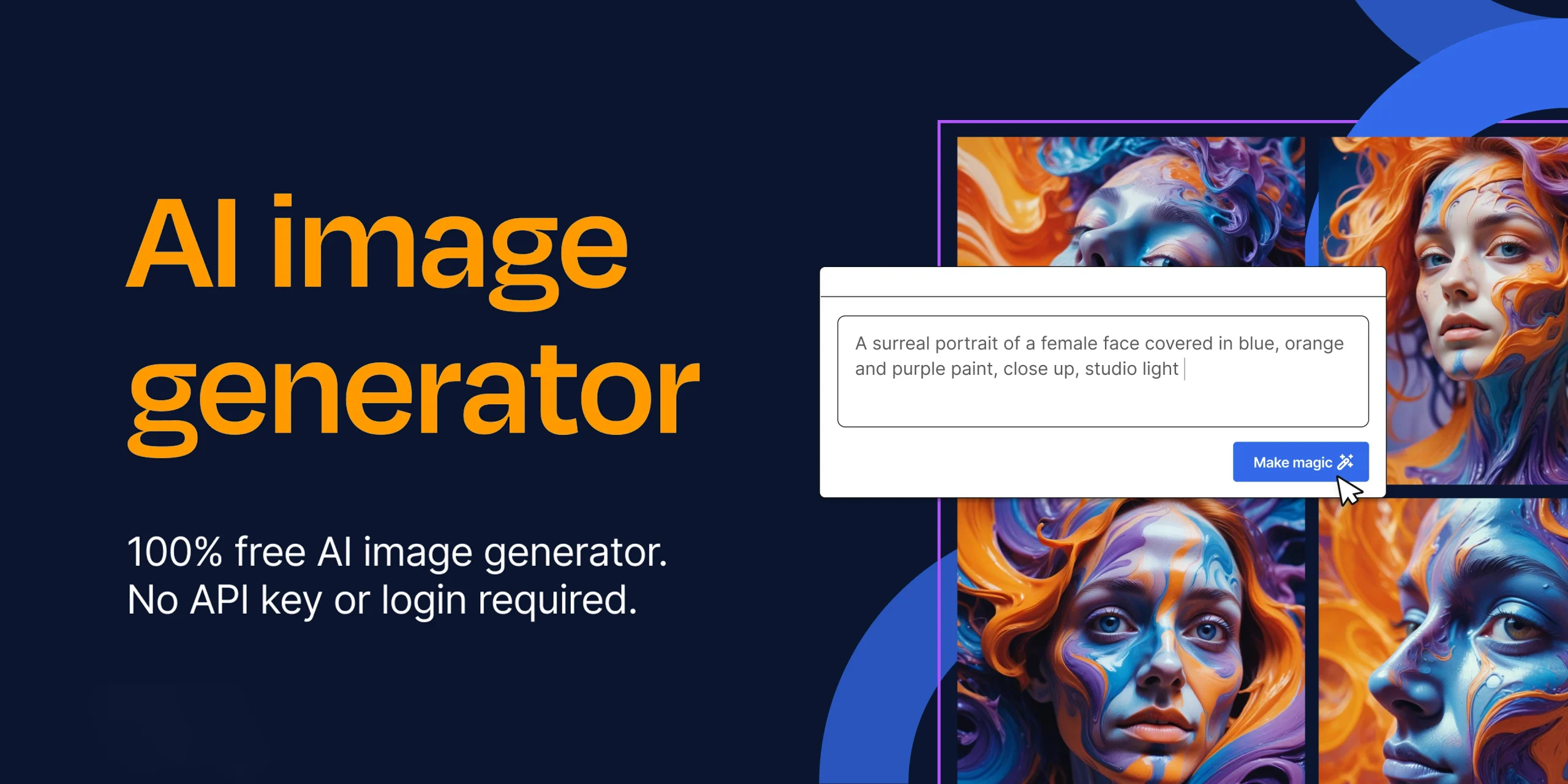 ساخت عکس رایگان با هوش مصنوعی AI Image Generator