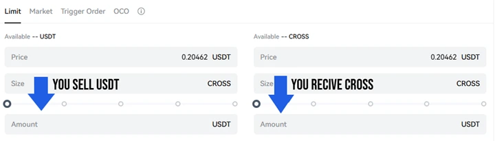 توبیت ارز کراس (CROSS) را برای معاملات اسپات لیست کرد