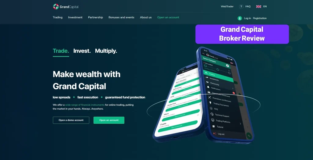 نقد جامع و منصفانه بروکر گرند کاپیتال (Grand Capital)