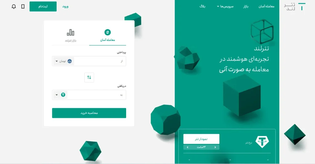 نقد جامع و منصفانه صرافی تترلند (Tetherland)