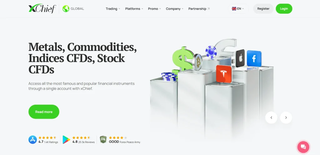 نقد جامع و منصفانه بروکر ایکس چیف (XChief)