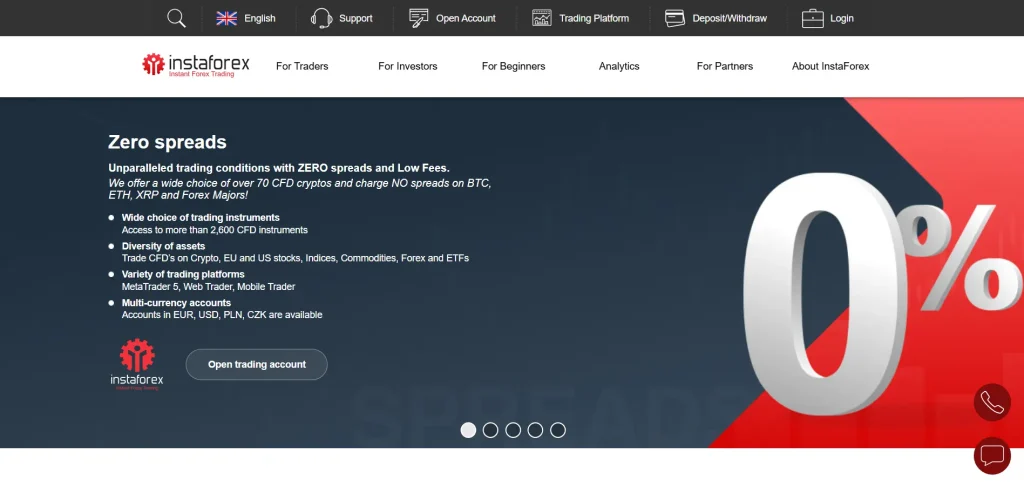 نقد جامع و منصفانه بروکر اینستا فارکس (InstaForex)