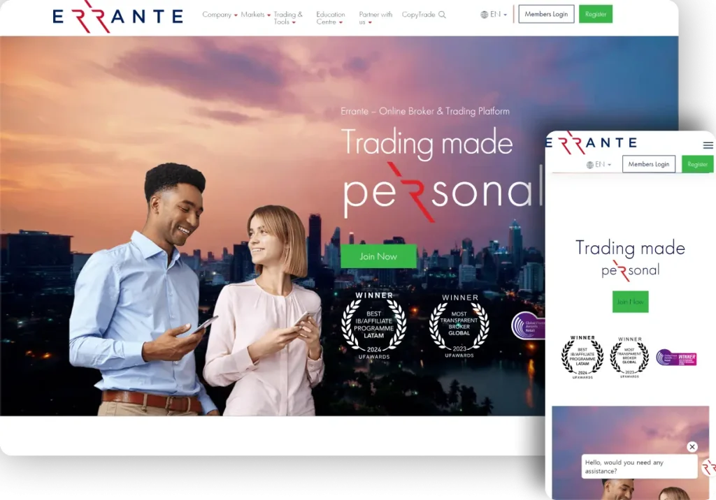 نقد جامع و منصفانه بروکر ارانته (Errante)