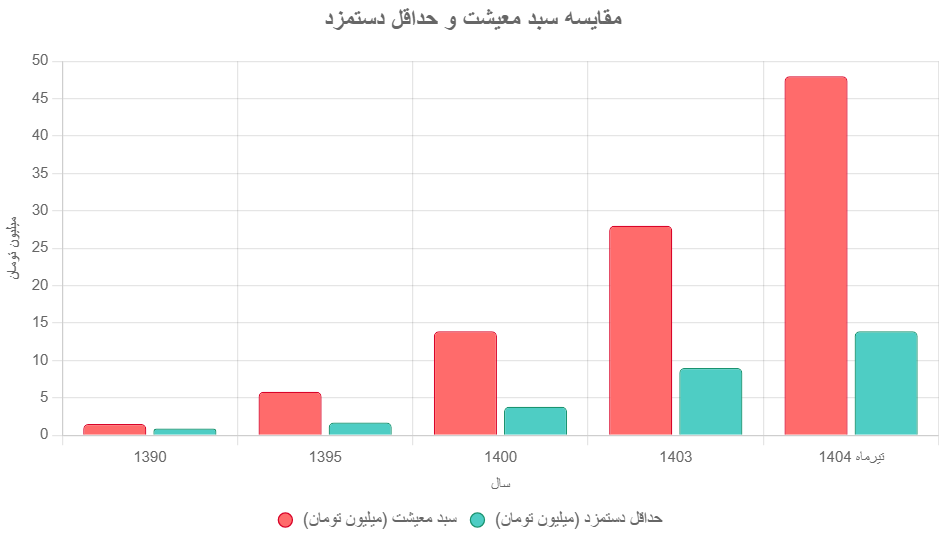 سبد معیشتی خانوار: نگاهی دقیق به هزینه‌های زندگی ایرانیان