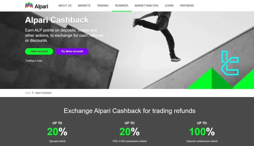 کمیسیون (اسپرد) بروکر آلپاری