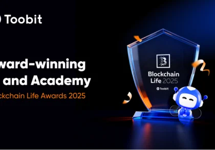 پیروزی دوگانه Toobit در جوایز Blockchain Life Awards 2025