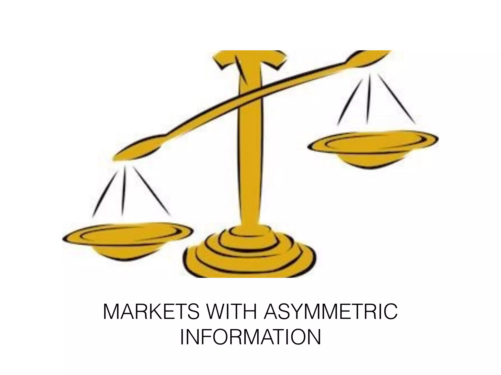 کژینگی در اطلاعات و بازار Information Asymmetry
