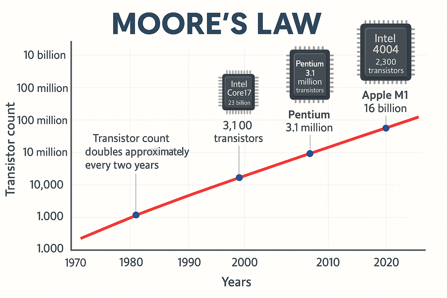 قانون مور Moore's Law