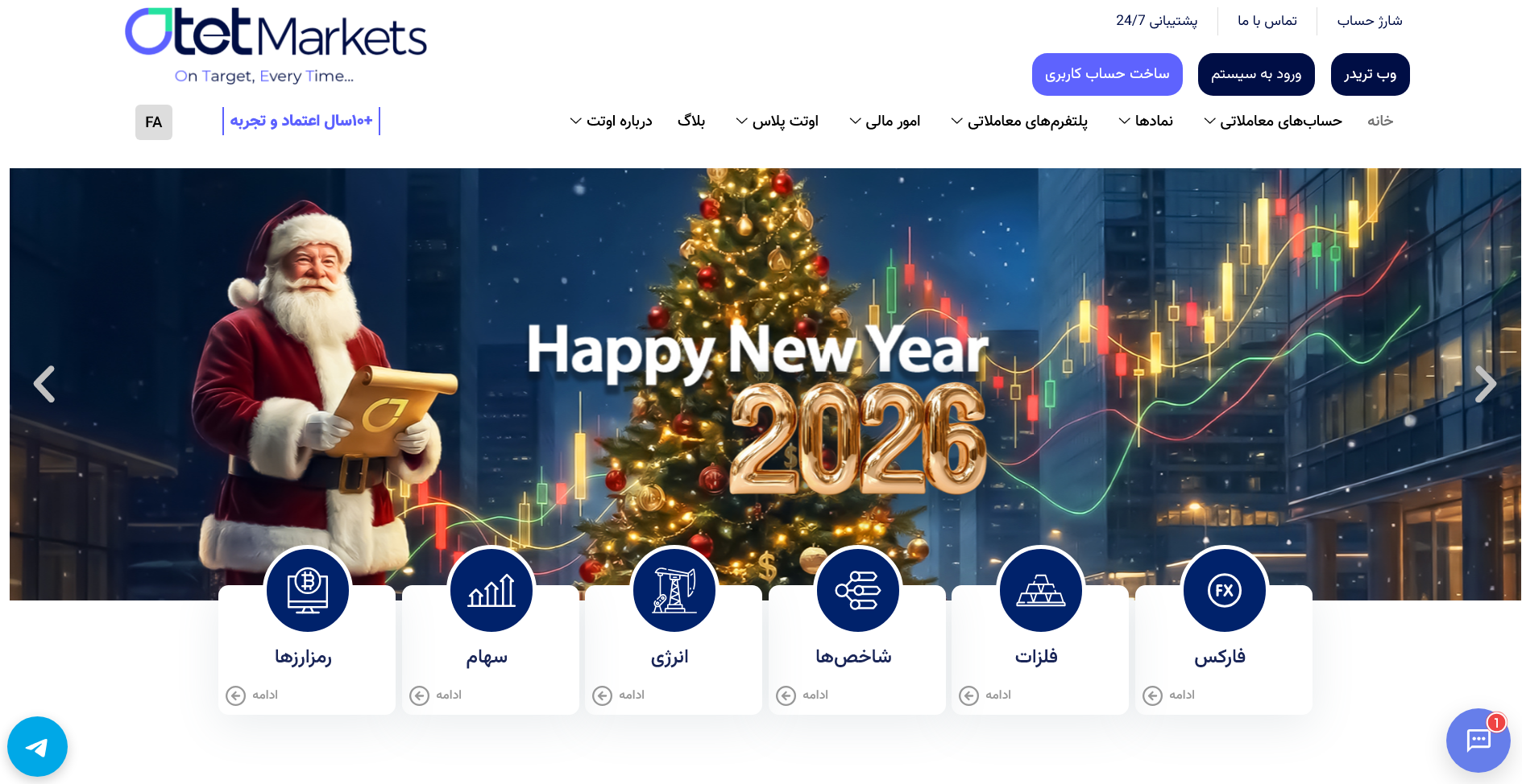 بروکر اوتت Otet Markets