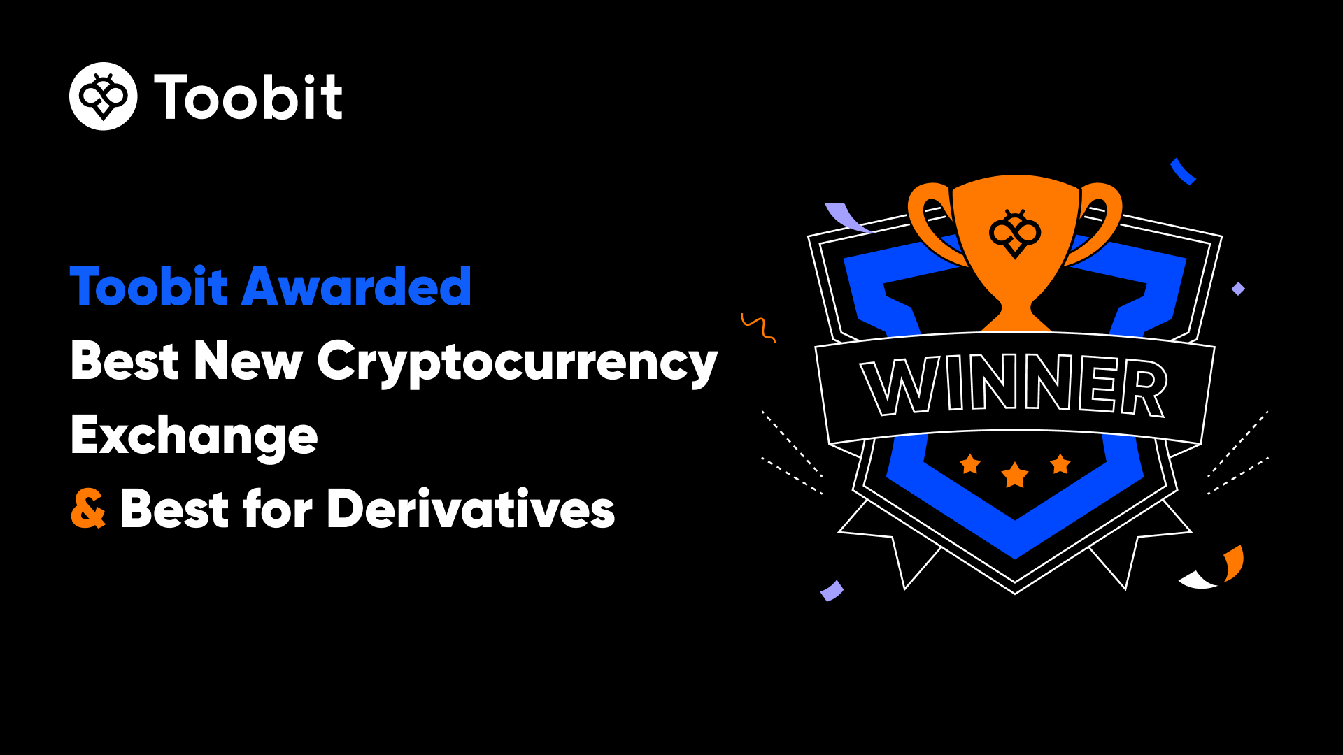 Toobit به عنوان بهترین صرافی جدید در جشنواره Crypto Awards 2025 انتخاب شد