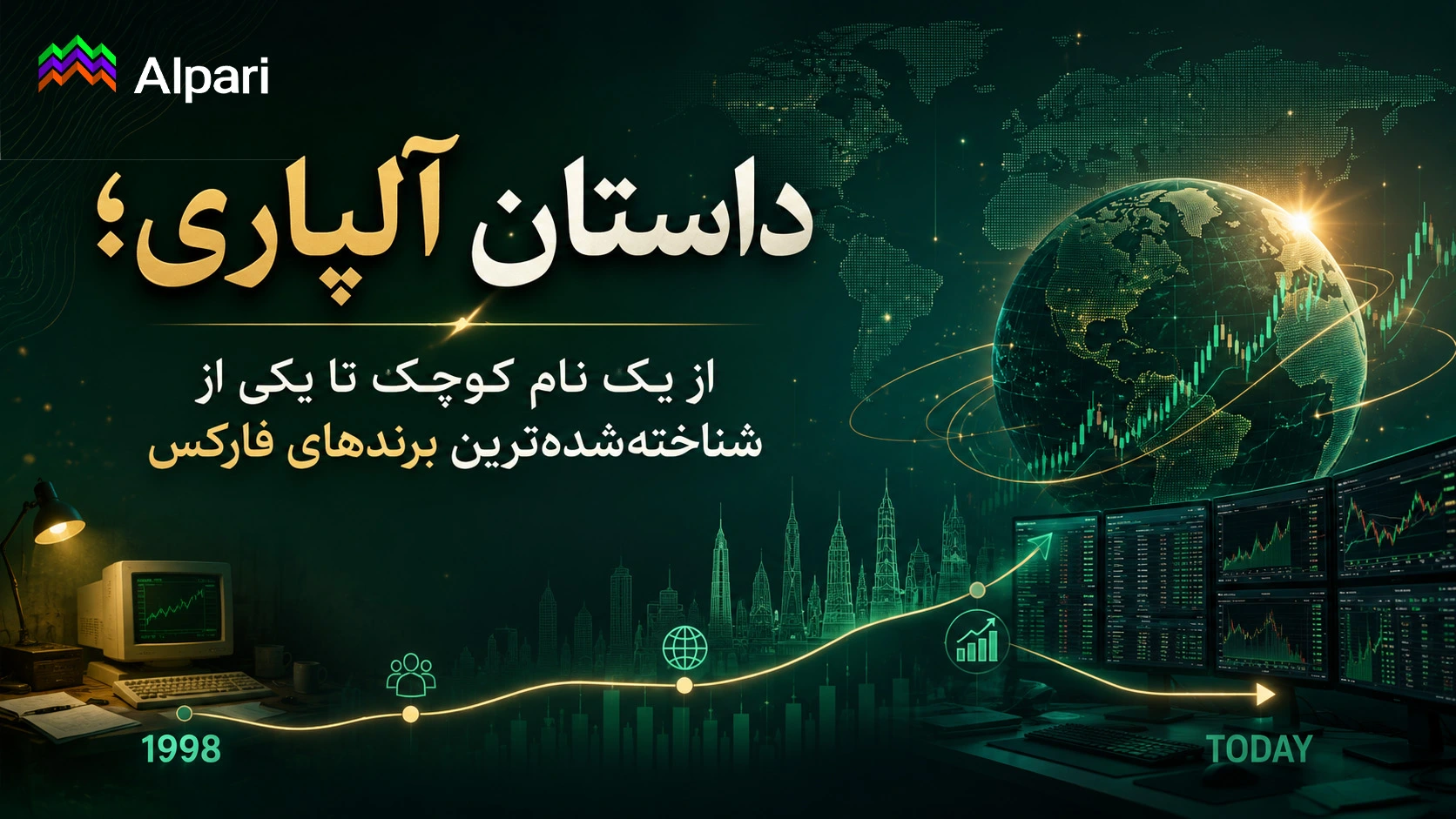 داستان آلپاری؛ از یک نام کوچک تا یکی از شناخته‌شده‌ترین برندهای فارکس